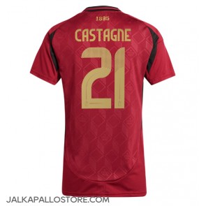 Belgia Timothy Castagne #21 Kotipaita Naisten EM-Kisat 2024 Lyhythihainen